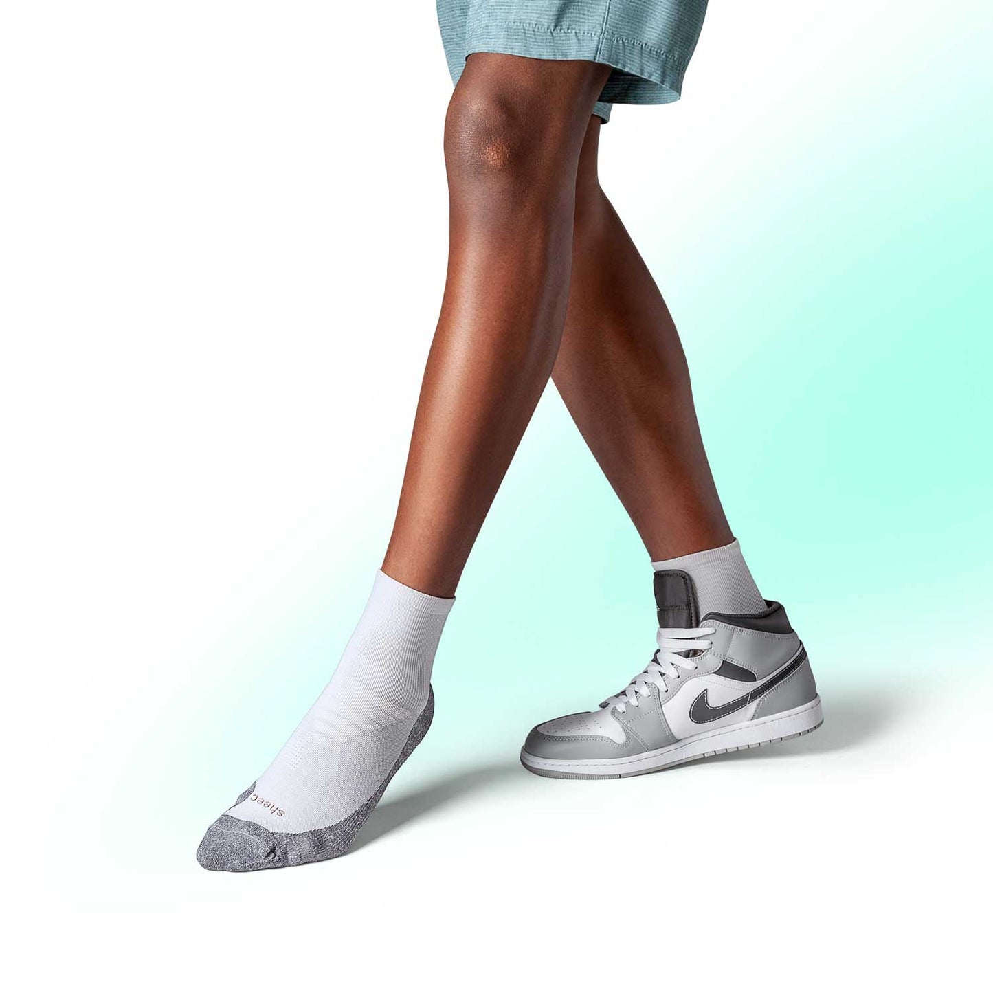 ComFits Compression Quarter Socks | CHALK WHITE